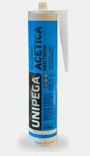 [67185] Silicona Acetica Multiuso Transp 250ml  Unipega