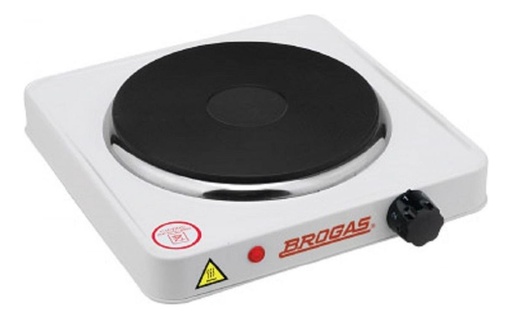[70031] Anafe Electrico 1 Hornalla  Impor. Blanco