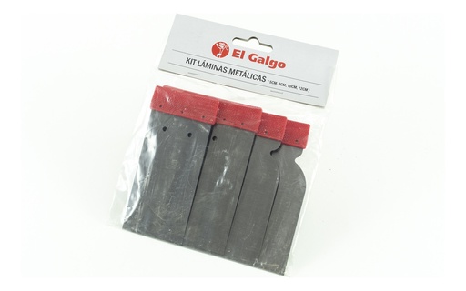 [71119] Kit Laminas Metalicas 2", 3" , 4" Y5"