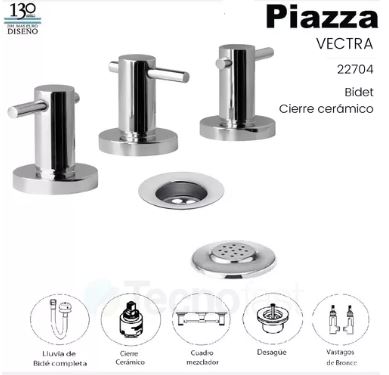 [75923] Griferia De Bidet Piazza Vectra C/Transf