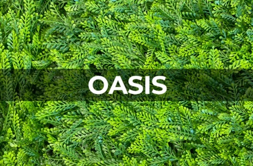 [75967] Plancha De Plantas Artificiales 50x50cm Mod Oasis