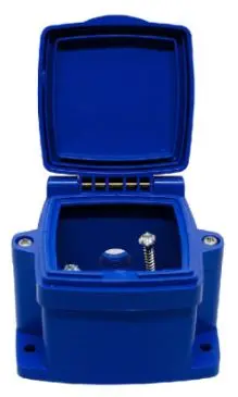 [75968] Caja Capsulada Vacia 16A Azul