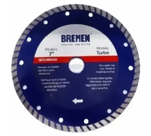 [76215] Disco Diamantado 7" Combinado (Turbo)