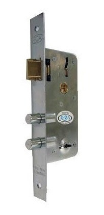 [37719] Cerradura Roa 1001 Con 2 Pernos Cincada, Placa Ho.