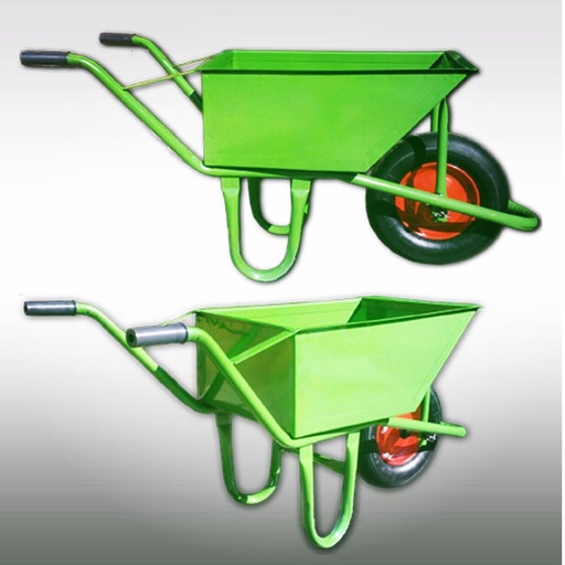 [39252] Carretilla Classic R/Neumat Verde  60L