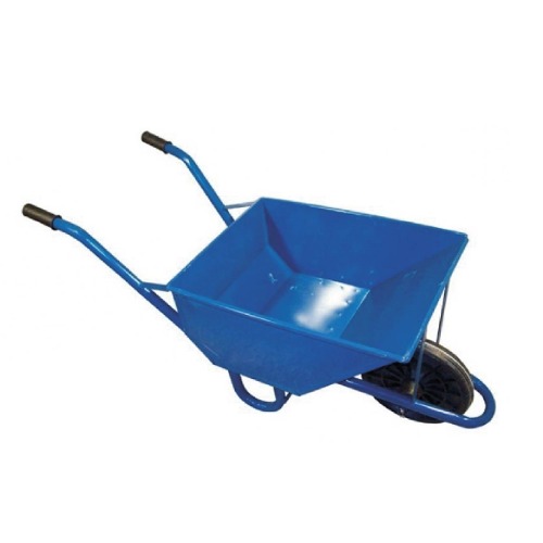 [39255] Carretilla Super R/Maciza Azul  80L