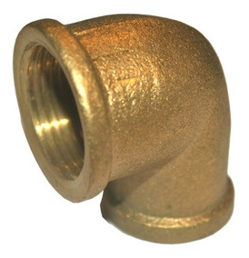 [40456] Codo. Hh 1/2  Bronce Roscado