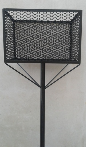 [43339] Canasto P/Basura C/Barral  500X300X(220 de altura)