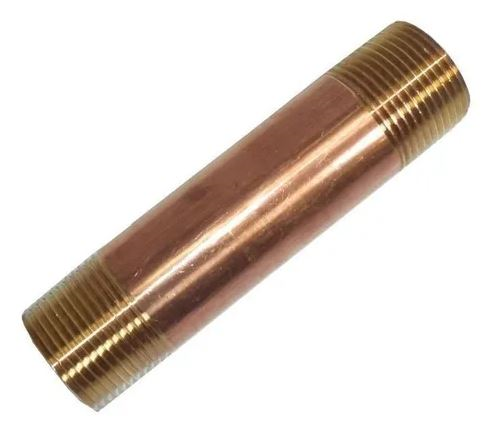 [52586] Niple Conector 1/2 X 10 Cm Bronce Fundido