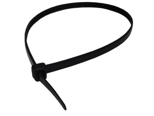 [58830] Precinto Interm Negro 250x3.5  X Unidad