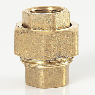 [59475] Union Doble 3/4 Bronce Rosc-Crom