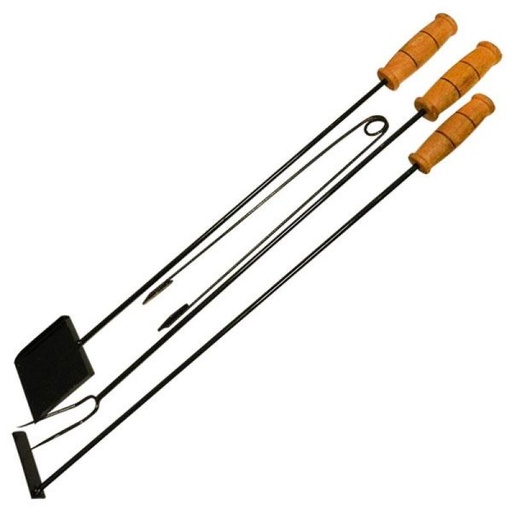[63860] Juego Parrillero X 4 Piezas