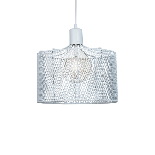 [60320] Colgante Jaula Mat Desplegado Chica Blanco