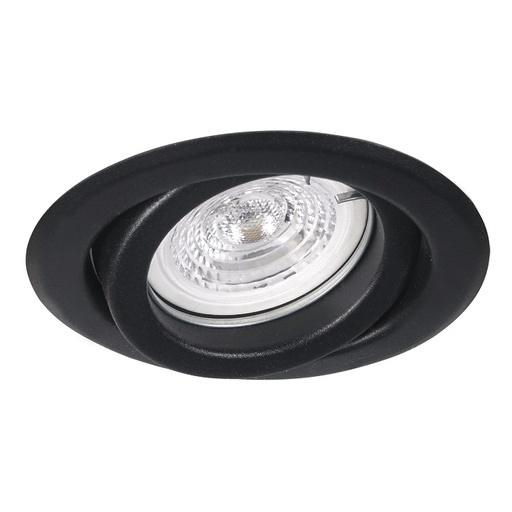 [60323] Embutir Dicroica GU10 Neg.Tectur Ø100mm H40mm