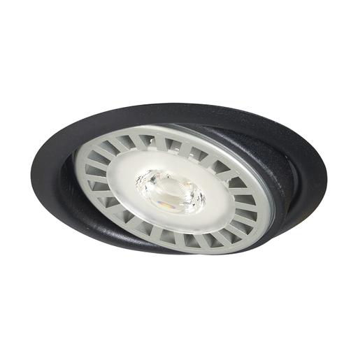 [60322] Embutir Halog. GU10 Negro TX