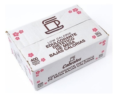 [33123] Edulcorante Cabrales (Caja X 400 Sobres)