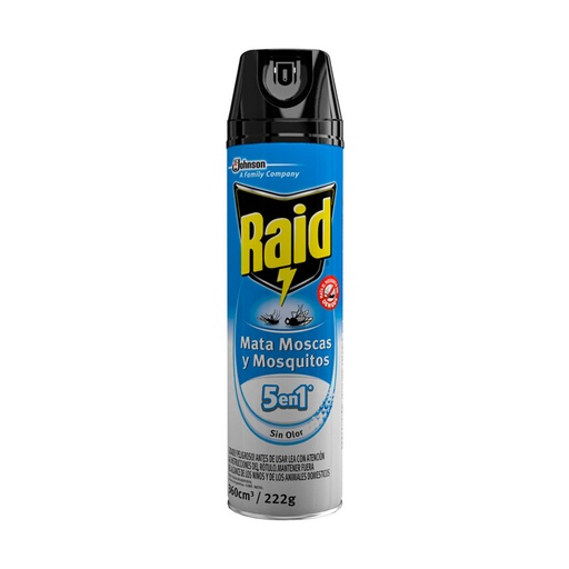[43940] Insecticida Moscas Y Mosquitos S/Olor 380 Cm Raid