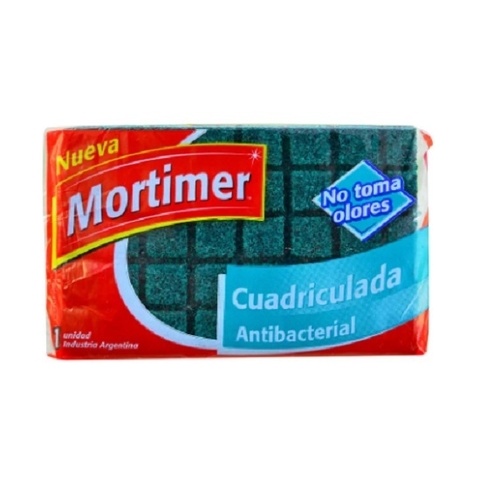 [44702] Esponja Cuadriculada Antibacterial Mortimer