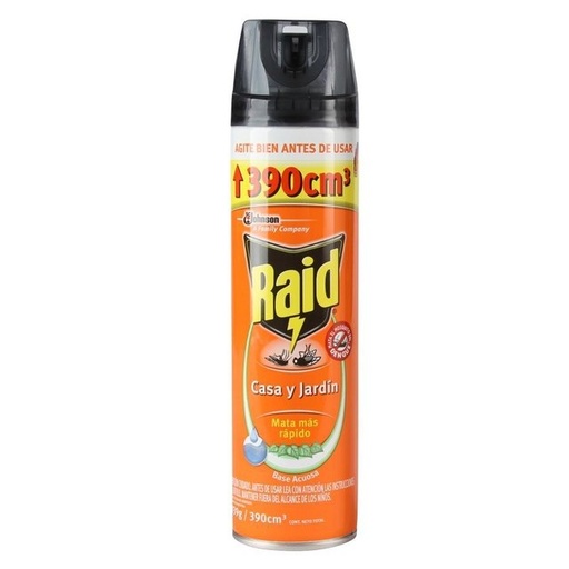 [46527] Insecticida Casa Y Jardin Raid  380 Cm