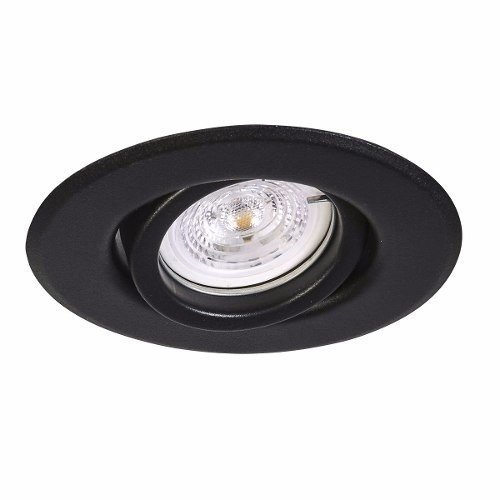 [66254] Luminaria Embutir P/Dicroica C/Mov GU10 Negro Text