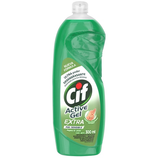 [47559] Lavavajilla Active Gel Cif Pepino  X 300ml