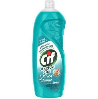 [47560] Lavavajilla Active Gel Cif Aloe X 300ml