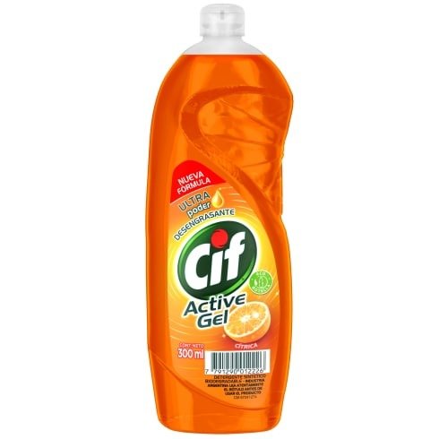 [48518] Lavavajilla Active Gel Cif Citrica X 300ml