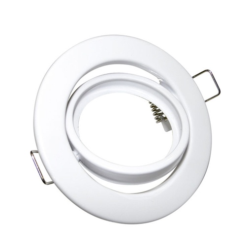 [66794] Luminaria Embutir P/Dicroica GU10 bLANCO