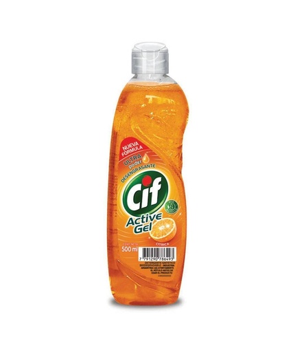 [51762] Lavavajilla Active Gel Cif Citrica X 500ml