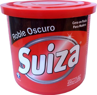 [60162] Cera En Pasta Roble Oscuro Suiza 450Grs