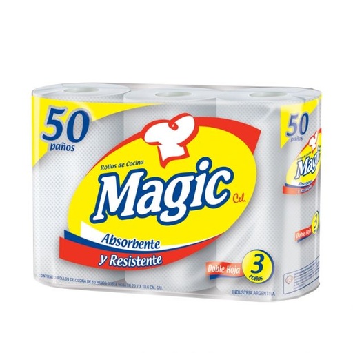 [63228] Rollo De Cocina 50 Paños Magic