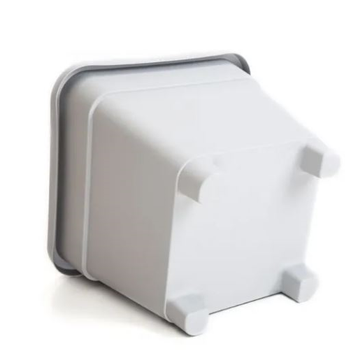 [44031] Maceta Cuadrada N° 28 Cemento