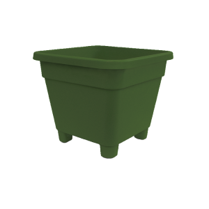 [44032] Maceta Cuadrada N° 28 Verde