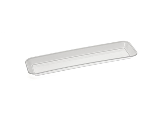[44035] Plato Para Jardinera 45 Blanco
