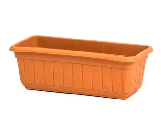 [44039] Maceta Jardinera Nogal 35 Terracota