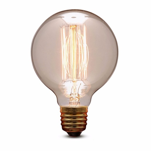 [60436] Lampara Halo Antique Globo G80 E27 20W 2700K Cálida SPO105