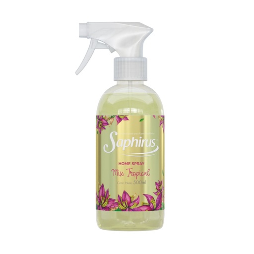 [74218] Aromatizante Para Ropa Saphirus Home Frambuesa & Rosas 500ml