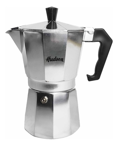 [71983] Cafetera T/Volturno 9 Tazas Alum Pulido Hudson