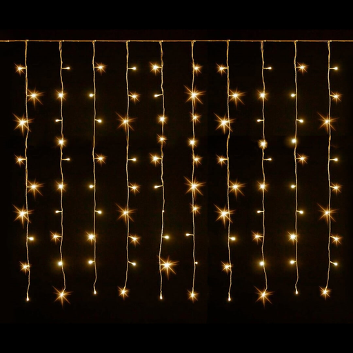 [73669] Cortina Luces Led Blancas 3 Mts
