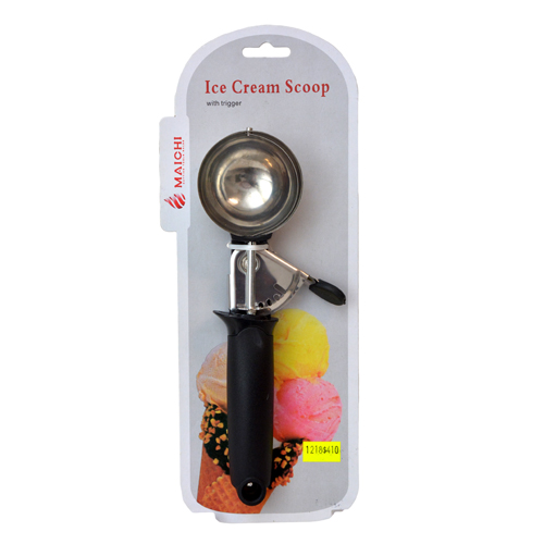 [61643] Cuchara P/Helado Acero M/Plast