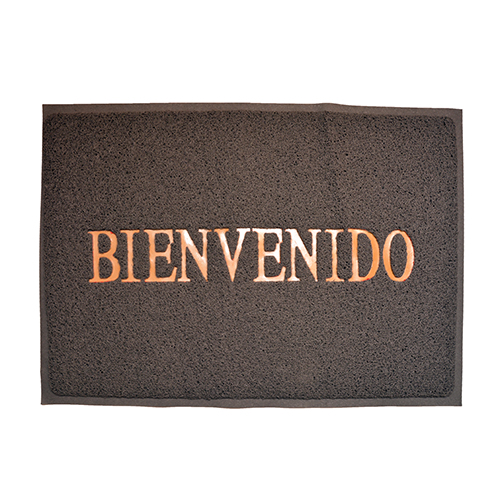 [61646] Felpudo 40x60C Bienvenido Gris