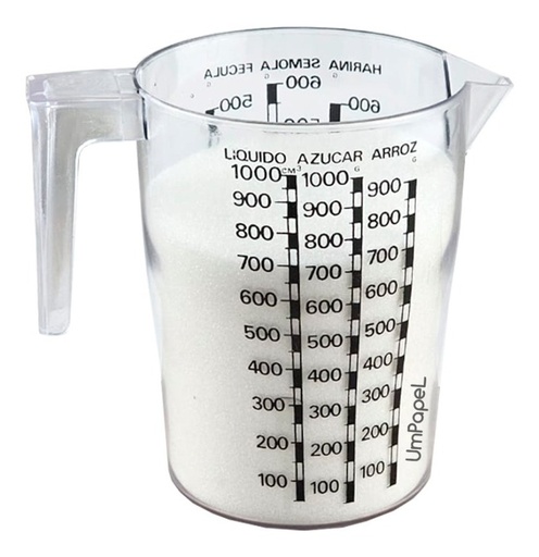 [71206] Jarra Plastica Graduada 1Lt