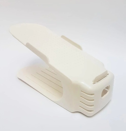 [71979] Organizador Plastico P/Calzado Blan/Neg/Gris