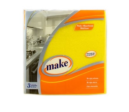 [69298] Paño Multiuso Make X 3 38x40