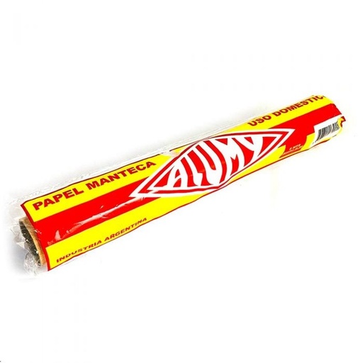 [68625] Rollo Papel Manteca Alumy 5 Mts