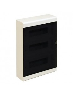 [31344] Caja Pvc Din 16/24 B.Ext. C/Pta Fume Inbi
