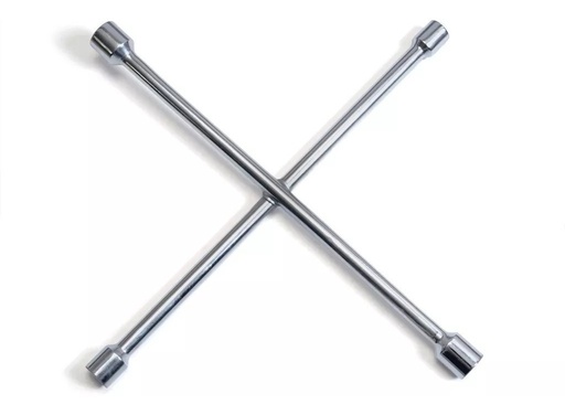 [45039] Llave Cruz 14" Cromada Reforzada