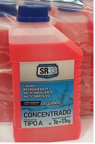 [55710] Anticongelante Organico Rojo 1L SR33