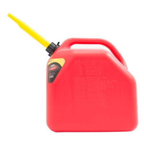 [57287] Bidon Plastico 10lt Antiventeo Rojo