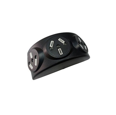 [57668] Triple Con Enchufe Giratorio P/Red Tripto